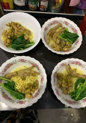 Foto resep Mie Ayam Ceker