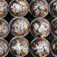 A picture of Silken Tofu Cocoa Muffins (Dairy Free).