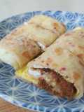 Pork Floss Egg Pancake