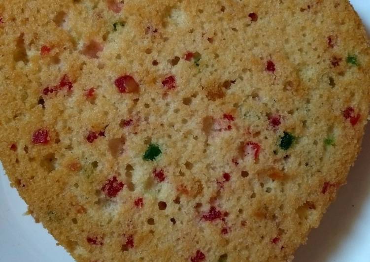 Step-by-Step Guide to Prepare Ultimate Eggless Tutti frutti cake 🍰