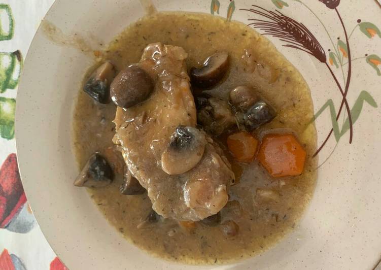 Pollo a la cerveza