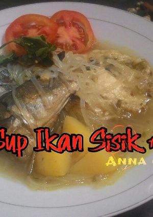 Foto resep Mie Sup Ikan Sisik + telur
