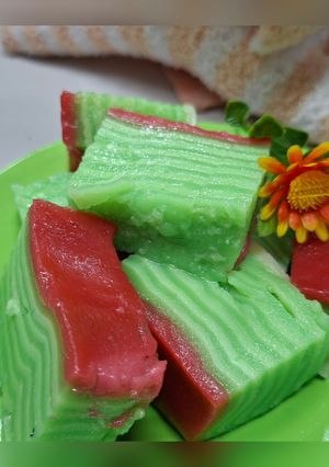 Foto resep Lapis Pepe Betawi Jadul Versi Tepung Beras (Lembut)
