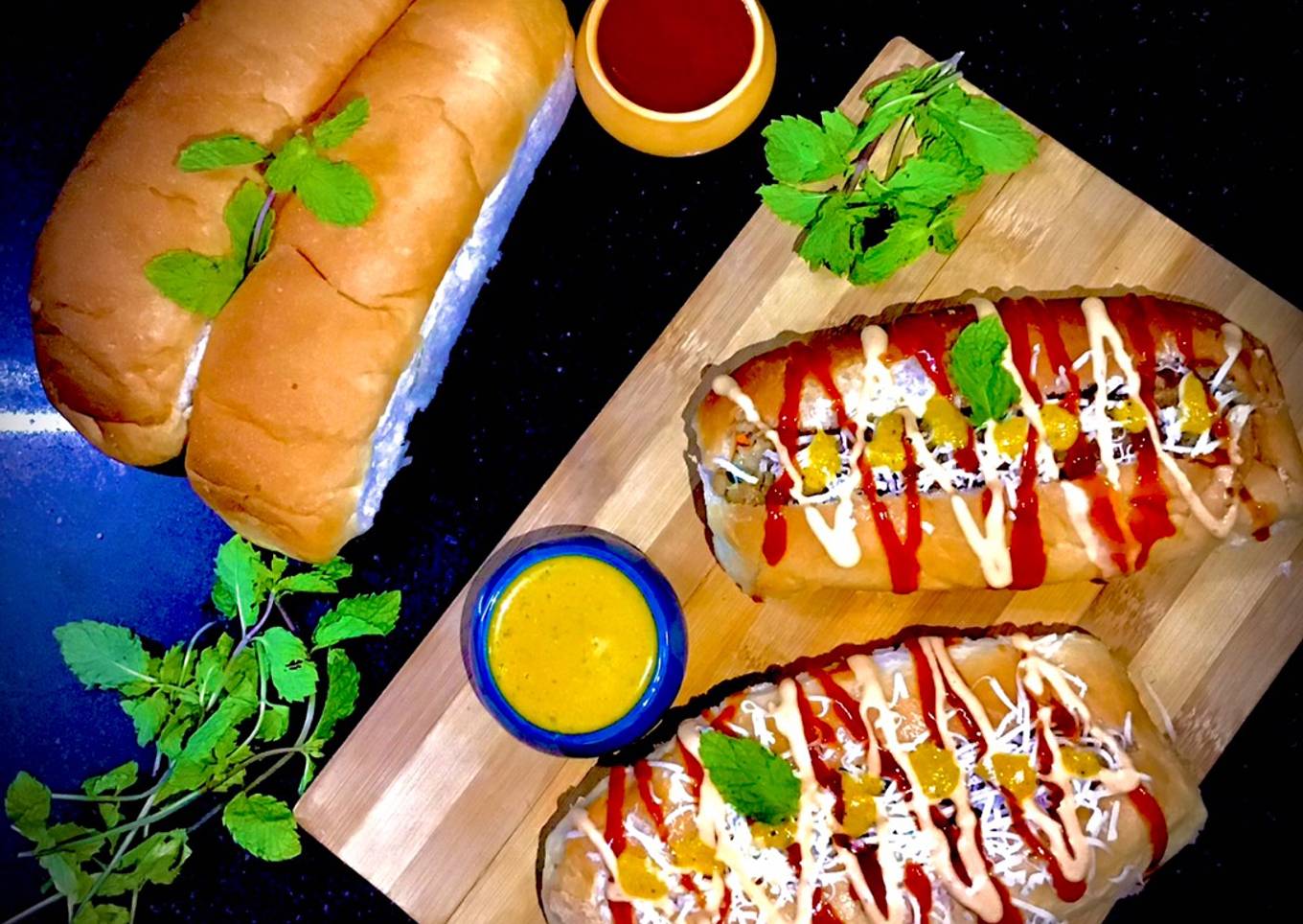 Veg. Hot Dog