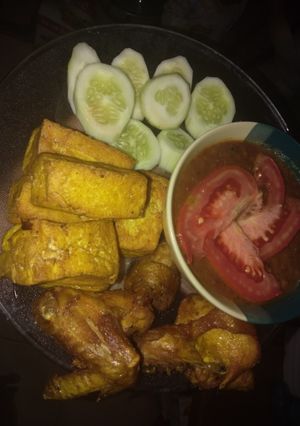 Foto resep Ayam Sambal Kacang