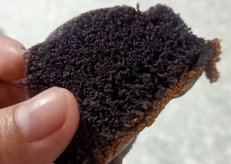 Bolu Ketan Hitam Panggang Super Moist (Full Tepung Ketan)