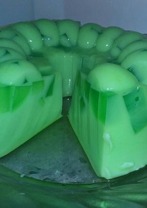 Foto resep Pudding sumosi (susu mozaik simple)