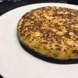 Tortilla SANA de zapallo anco y papa 🥔