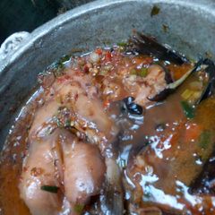 A picture of Fish pepper soup.