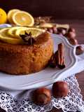 Polenta & Orange Cake !!A l'Huile d'Olive & Noisette..