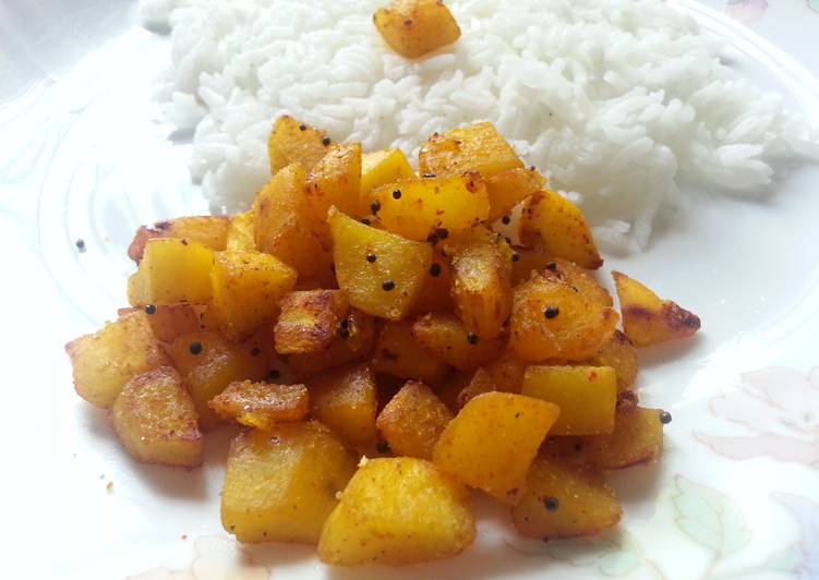 Step-by-Step Guide to Prepare Ultimate Sweet potato roast / Sweet potato poriyal