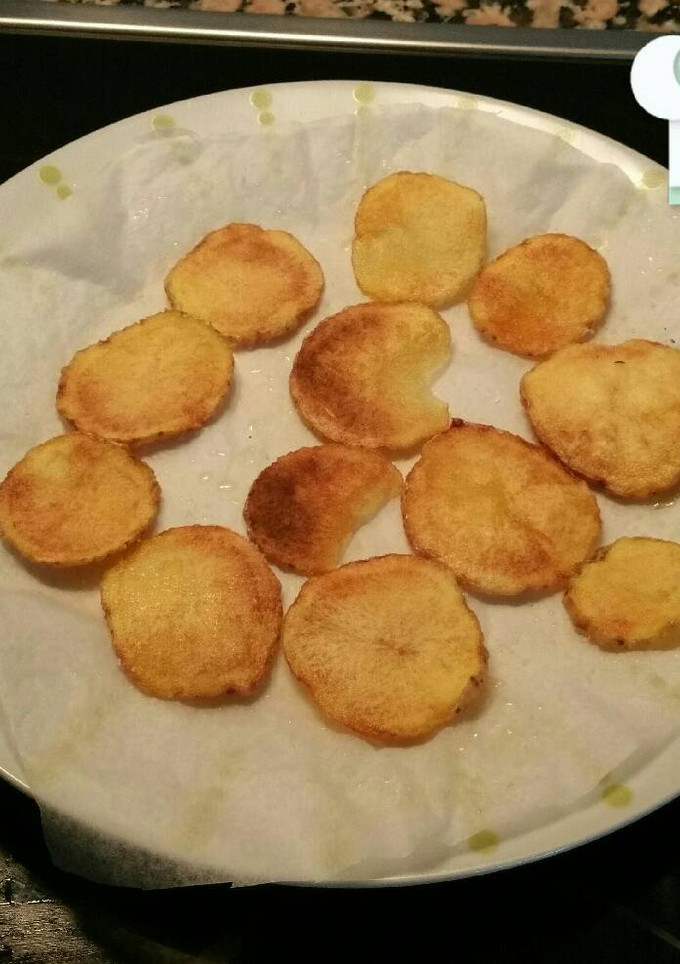 Una foto de Patatas fritas al microondas