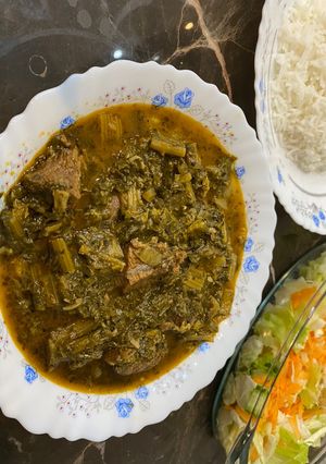 عکسی از دستور خورشت كرفس