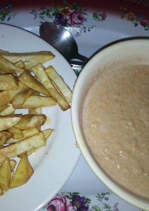 A picture of Golden Morn with Fried Sweet Potatoes.
