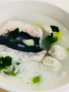 虱目魚肚粥 的食譜成品照片