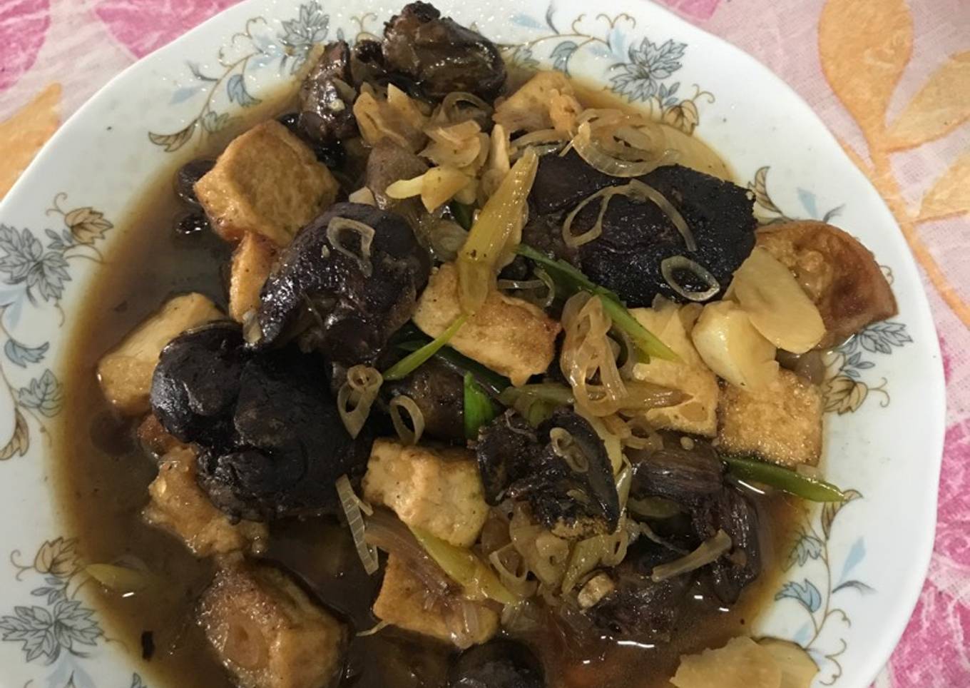 Semur ati ayam taiwan