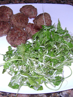 Una foto de Ensalada de rúcula