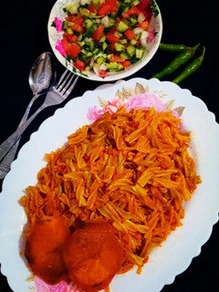 عکسی از دستور ناهار ساده (ماکارانی شکلی)
