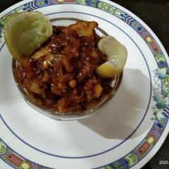 A picture of Sweet and Sour Lemon Pickle.