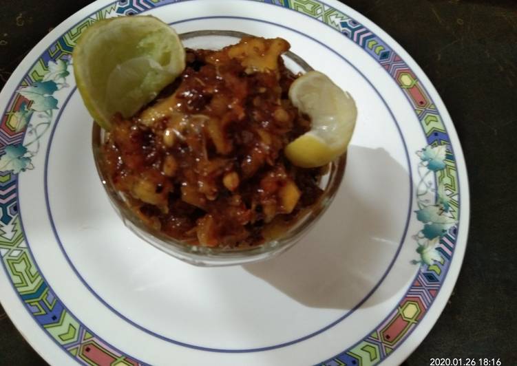 Step-by-Step Guide to Prepare Super Quick Homemade Sweet and Sour Lemon Pickle