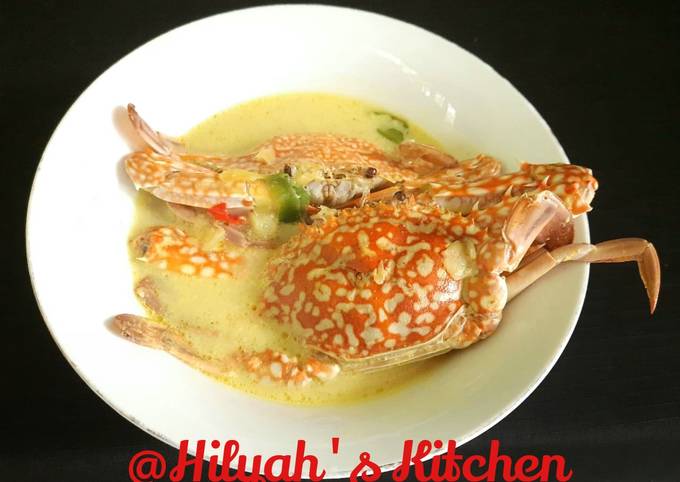 Yuk intip, Resep bikin Kepiting masak santan no MSG  enak