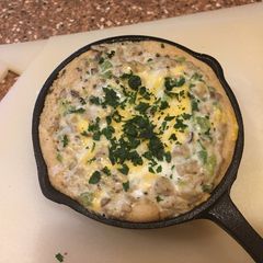 Healthy Breakfast skillet A picture of Healthy Breakfast skillet.