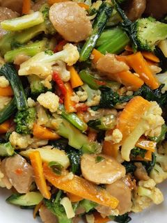 Foto resep Capcay Baso Brokoli