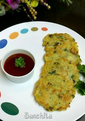 A picture of Cheesy Oats Apple Potato rösti.