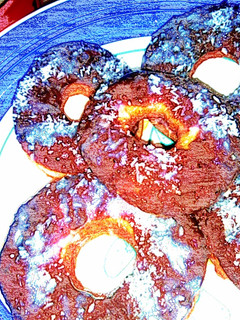 A picture of Donut (doughnut) 🍩🍩🍩.