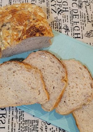 全麥芋頭吐司 的食譜成品照片