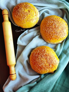 عکسی از دستور نان همبرگر