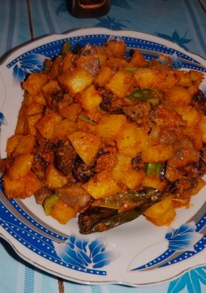 Foto resep Sambel goreng kentang ati ampela