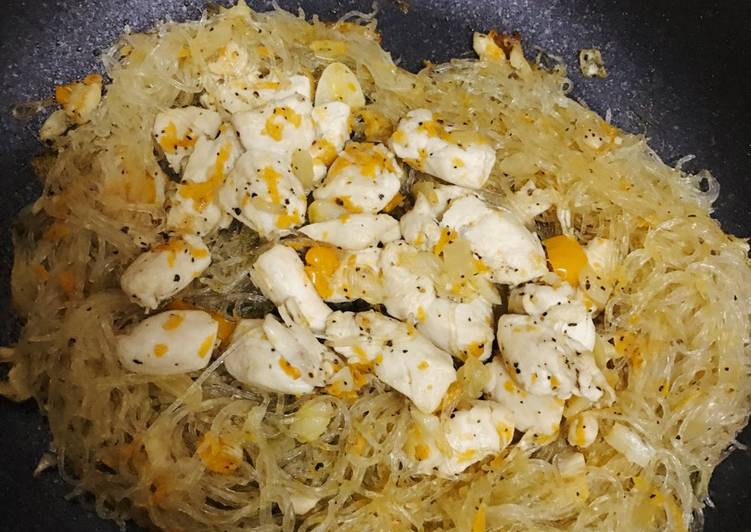 Recipe: Appetizing Carrot Chicken Noodle