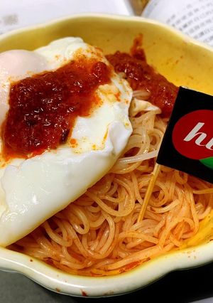 拌面のhida香腸🍅番茄醬 的食譜成品照片