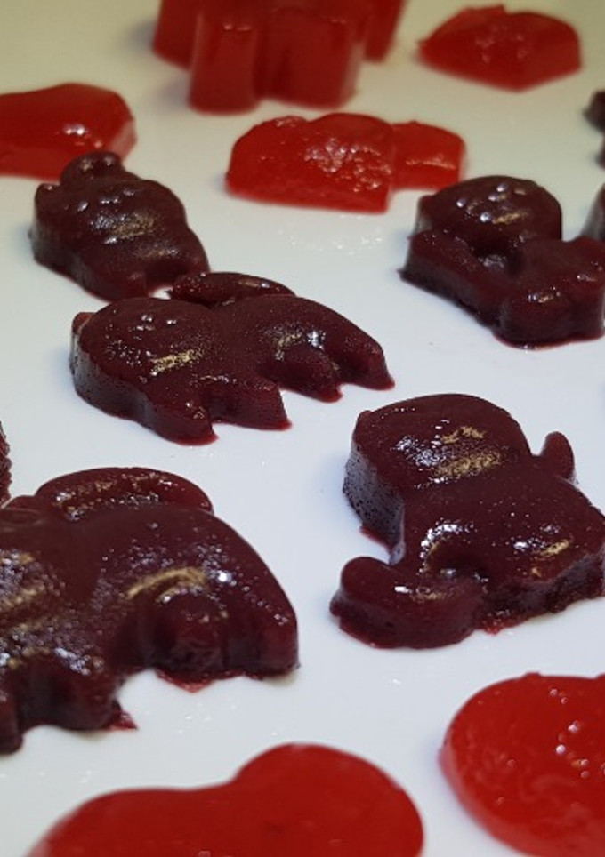 Una foto de Gominolas de frutas