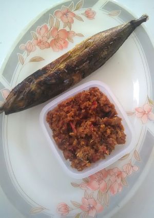 Foto resep Sambal ikan asap