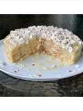Torta Palha Italiana de Limão Siciliano com Suspiros
