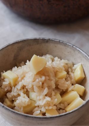 夏日竹筍炊飯 的食譜成品照片