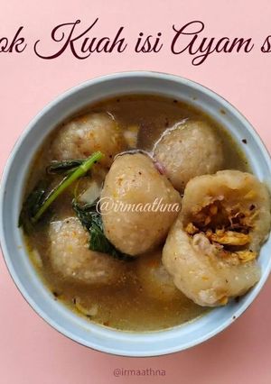 Foto resep Cilok Kuah Isi Ayam Suwir
