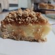 Tarta de manzana con base de avena y crema pastelera 🇦🇷