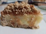 Tarta de manzana con base de avena y crema pastelera 🇦🇷