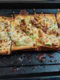 Bread Pizza in Stove / Oven