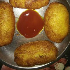 A picture of Vegetable bread roll.