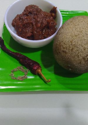 कवठाचीचटणी (Kavthachi chutney recipe in marathi) रेसिपी चे मुख्य फोटो 