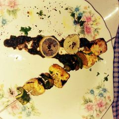 A picture of Paneer seenk Tikka.