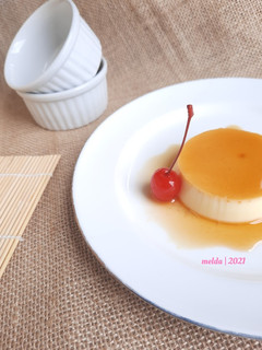 Foto resep Caramel Custard Pudding