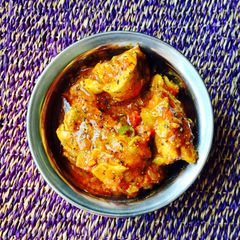 A picture of Pepper Chicken Chettinad.