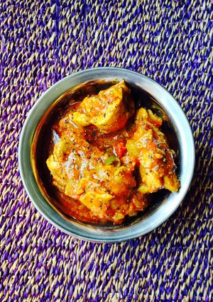 A picture of Pepper Chicken Chettinad.