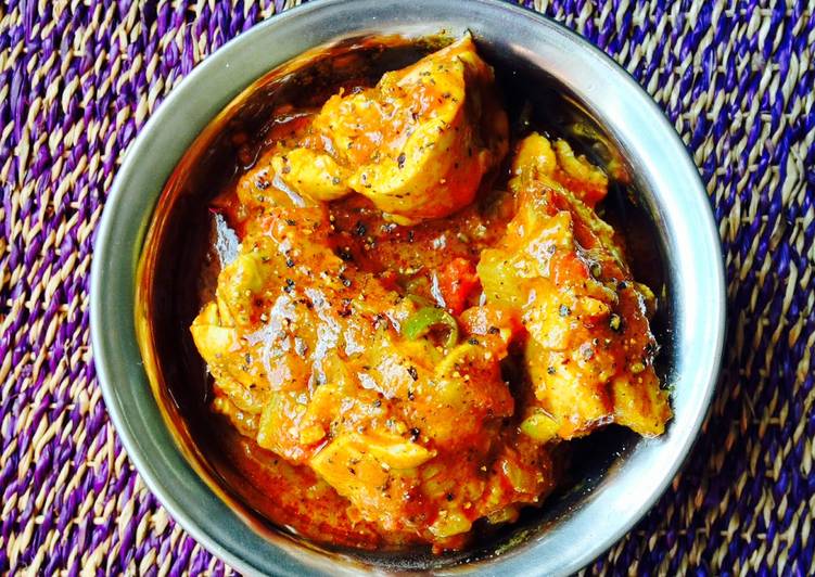 Recipe of Favorite Pepper Chicken Chettinad