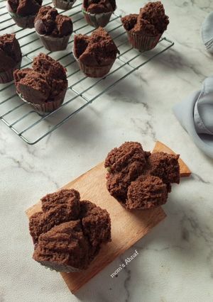 Foto resep Bolu kukus coklat gluten free